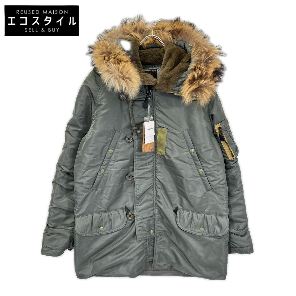 AVIREX アヴィレックス 6182220 SAGE/セージ N-3Bフライトジャケット VINTAGE ジャケット