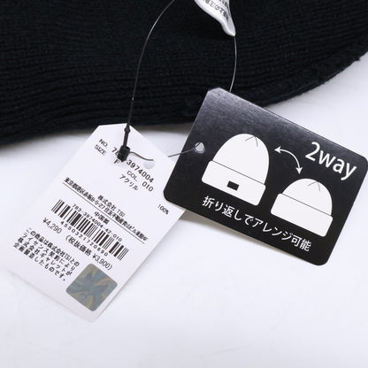 AVIREX アヴィレックス 【新品同様】783-3974004 2WAY WATCH CAP ニット帽 帽子