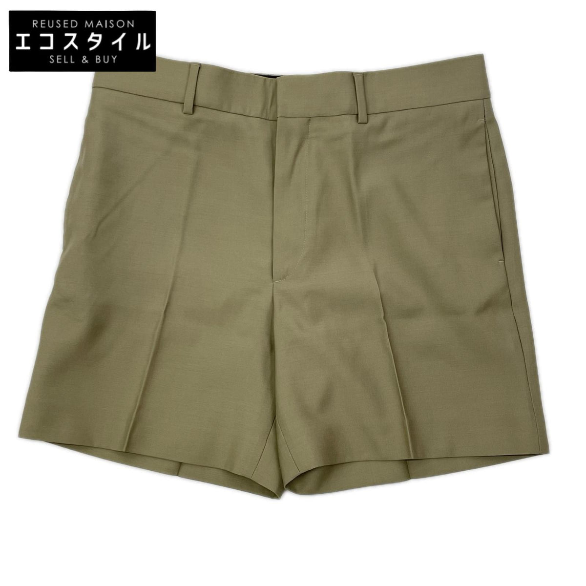 LOUIS VUITTON ルイヴィトン RM241 FZC HQP63W 24SS グリーン センタープレスショートパンツ ボトムス