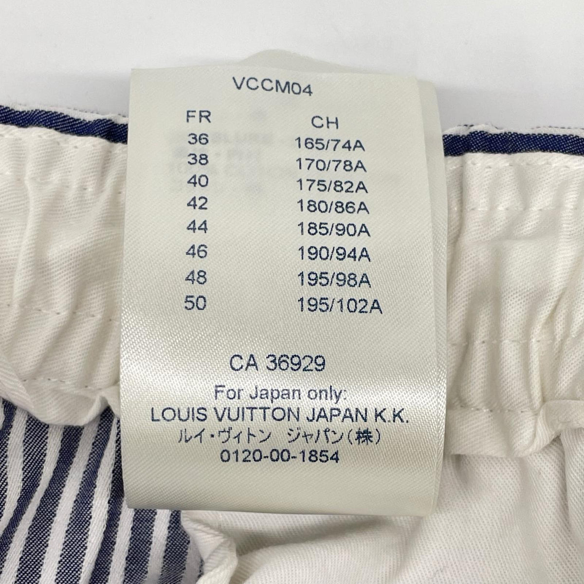 LOUIS VUITTON ルイヴィトン RM211V DA2 HLP03W 21SS ブルー コットン ストライプモノグラム パジャマパンツ ボトムス