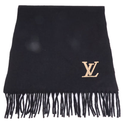 LOUIS VUITTON ルイヴィトン LVロゴ カシミヤ フリンジ マフラー