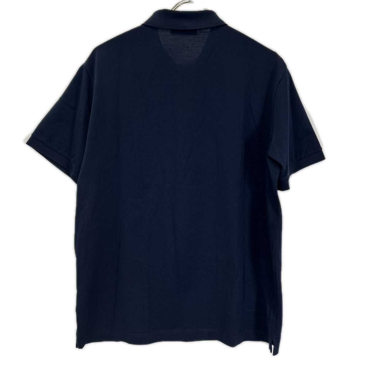 PRADA プラダ UJN444 23年 ネイビー 三角ロゴ 半袖ポロシャツ トップス