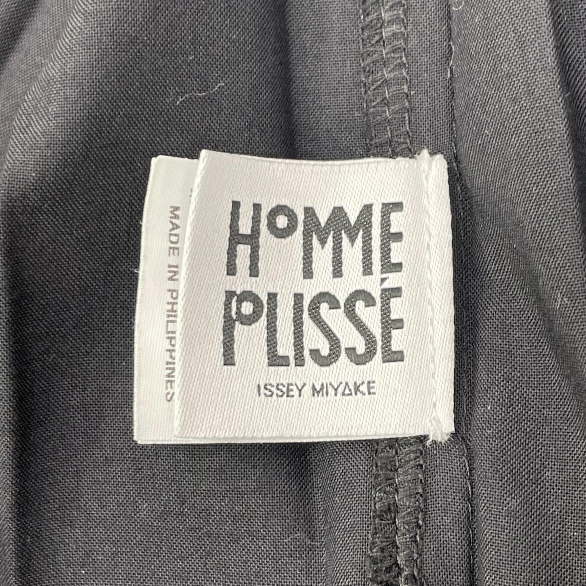 HOMME PLISSE ISSEY MIYAKE オムプリッセ イッセイミヤケ 26年製 HP63FJ301 ブラック EDGE SHIRT ロングスリーブ シャツ トップス