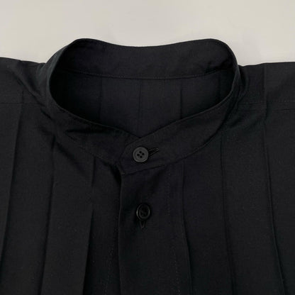 HOMME PLISSE ISSEY MIYAKE オムプリッセ イッセイミヤケ 26年製 HP63FJ301 ブラック EDGE SHIRT ロングスリーブ シャツ トップス