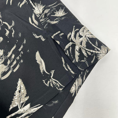 OLDJOE&CO. オールドジョー 26SS 2610J-SH19 ブラック パームツリー柄 ORIGINAL PRINTED OPEN COLLAR SHIRTS トップス