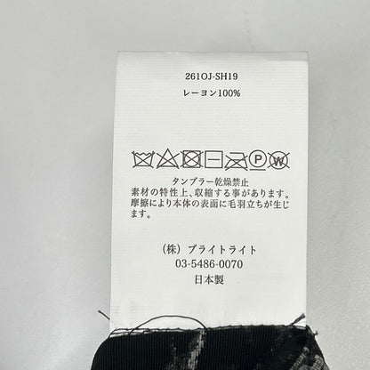 OLDJOE&CO. オールドジョー 26SS 2610J-SH19 ブラック パームツリー柄 ORIGINAL PRINTED OPEN COLLAR SHIRTS トップス