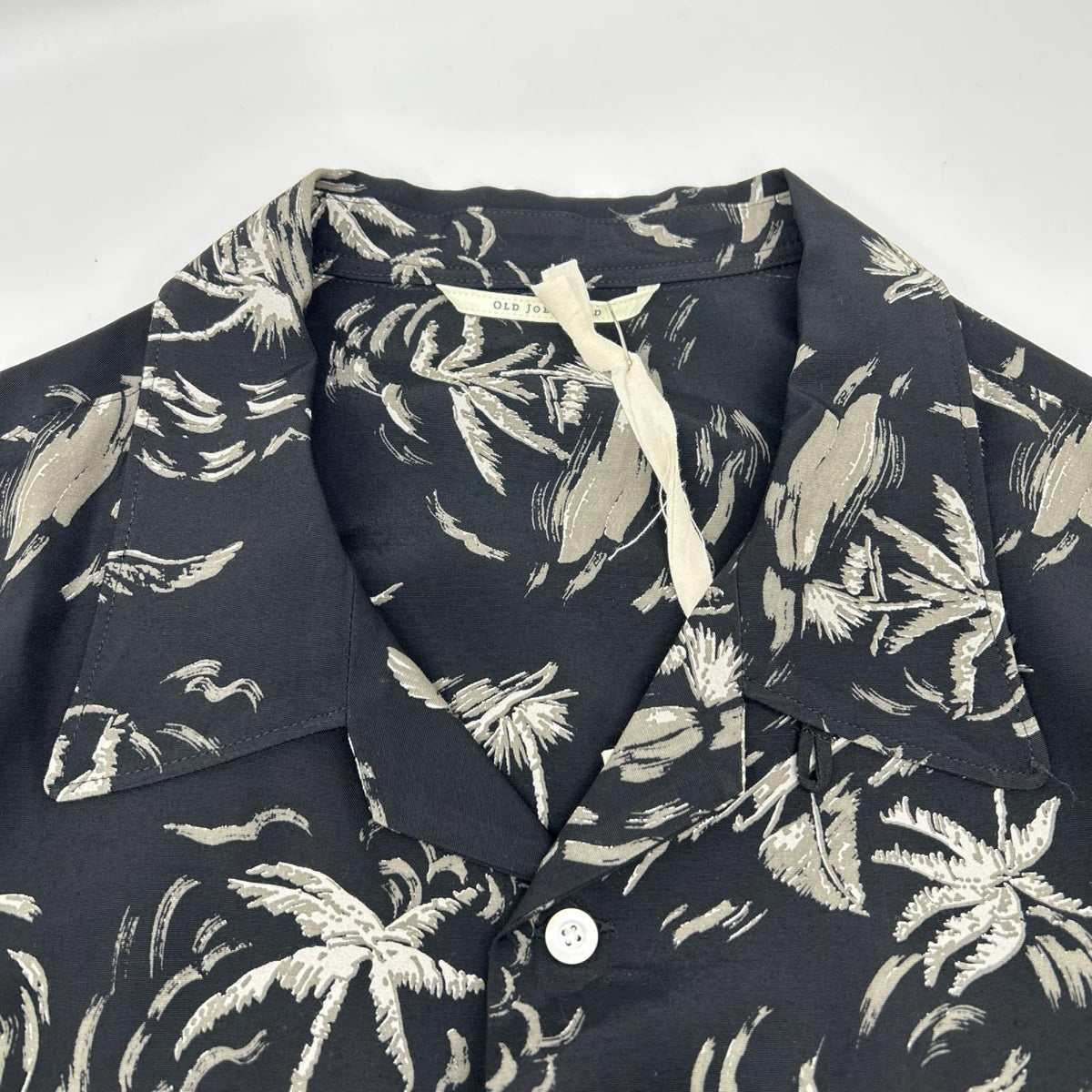 OLDJOE&CO. オールドジョー 26SS 2610J-SH19 ブラック パームツリー柄 ORIGINAL PRINTED OPEN COLLAR SHIRTS トップス