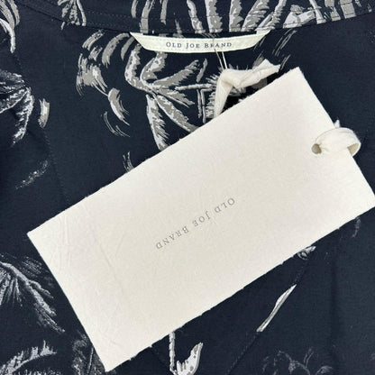 OLDJOE&CO. オールドジョー 26SS 2610J-SH19 ブラック パームツリー柄 ORIGINAL PRINTED OPEN COLLAR SHIRTS トップス
