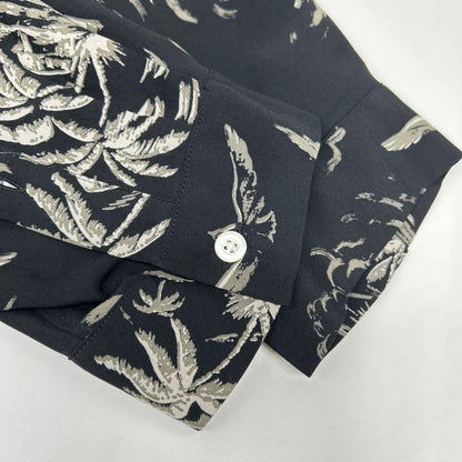 OLDJOE&CO. オールドジョー 26SS 2610J-SH19 ブラック パームツリー柄 ORIGINAL PRINTED OPEN COLLAR SHIRTS トップス