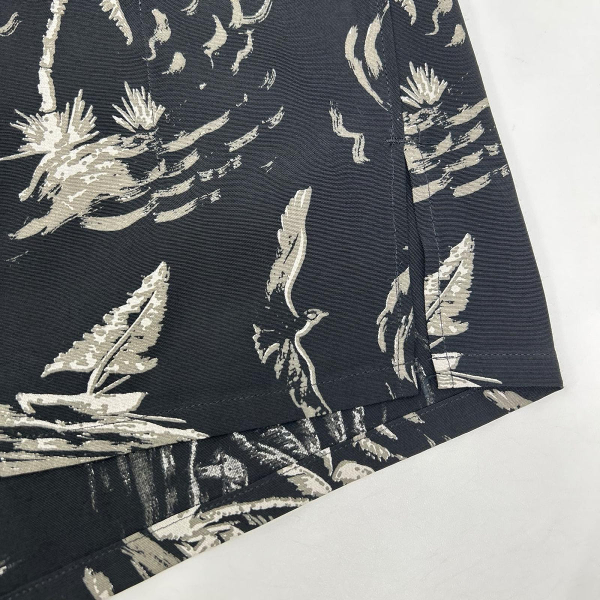 OLDJOE&CO. オールドジョー 26SS 2610J-SH19 ブラック パームツリー柄 ORIGINAL PRINTED OPEN COLLAR SHIRTS トップス
