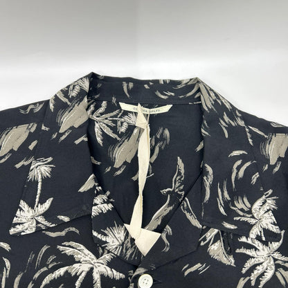 OLDJOE&CO. オールドジョー 26SS 2610J-SH19 ブラック パームツリー柄 ORIGINAL PRINTED OPEN COLLAR SHIRTS トップス