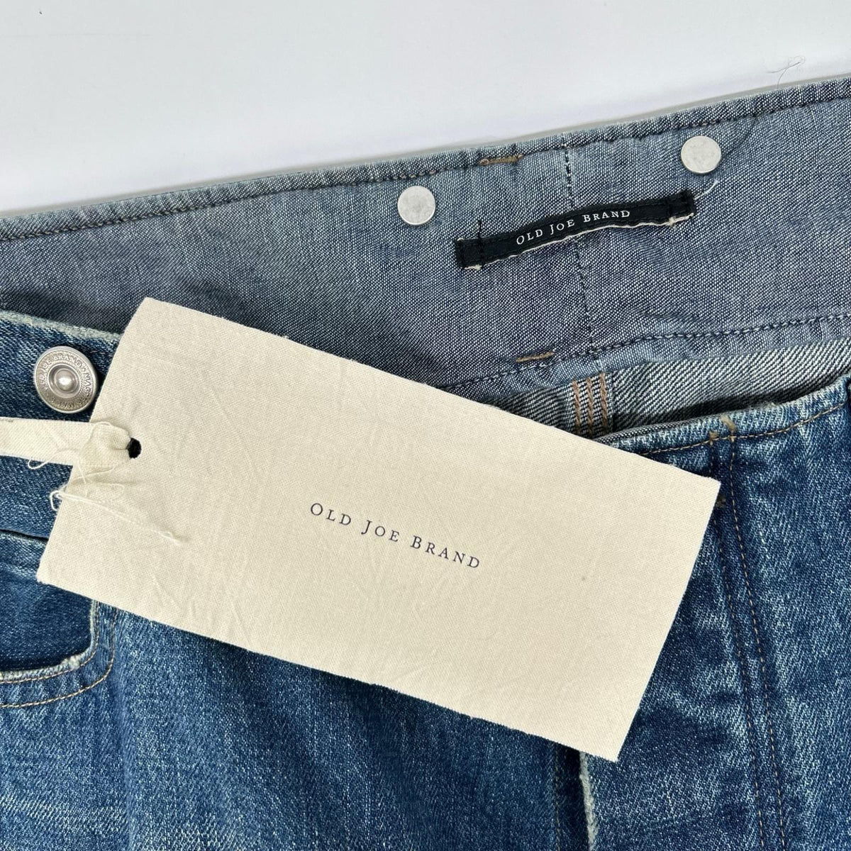 OLDJOE&CO. オールドジョー 25SS 2520J-PT14 インディゴ BELTLESS WAIST JEAN TROUSER 990 ボトムス