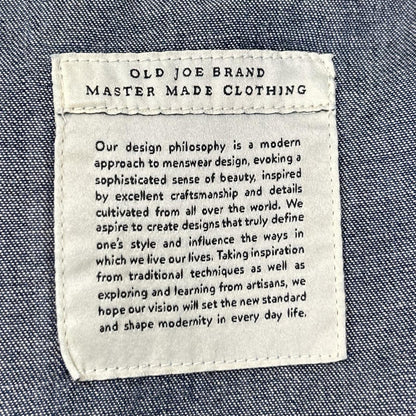 OLDJOE&CO. オールドジョー 25SS 2520J-PT14 インディゴ BELTLESS WAIST JEAN TROUSER 990 ボトムス