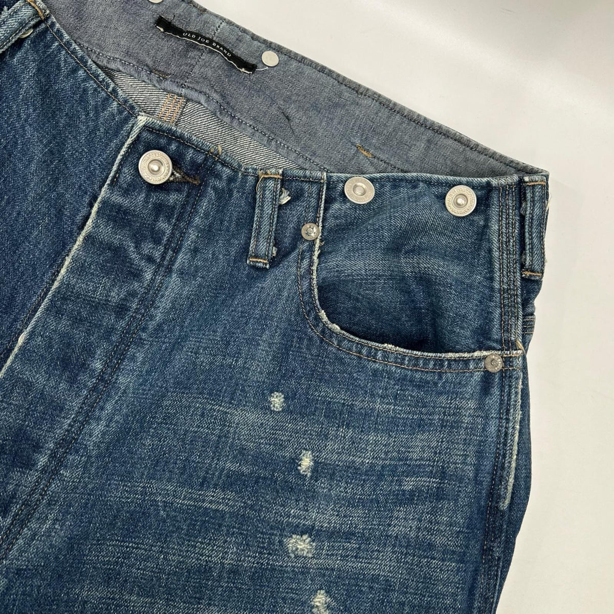 OLDJOE&CO. オールドジョー 25SS 2520J-PT14 インディゴ BELTLESS WAIST JEAN TROUSER 990 ボトムス