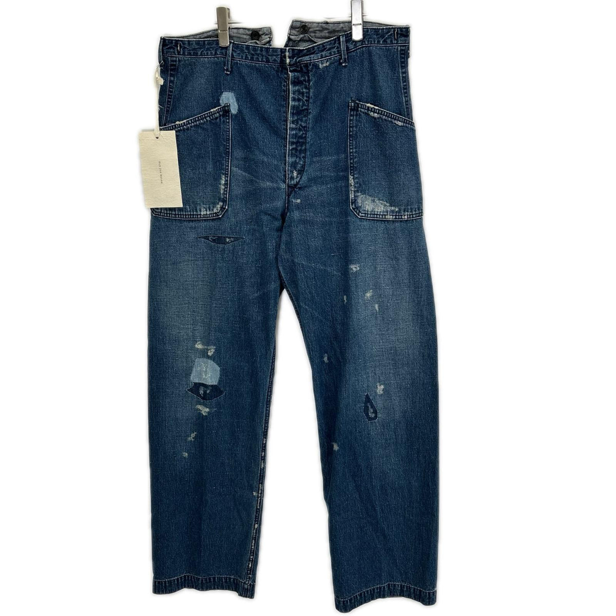 OLDJOE&CO. オールドジョー 25SS 2520J-PT15 インディゴ ダメージ/リペア加工 WADORI SAILOR TROUSER ボトムス