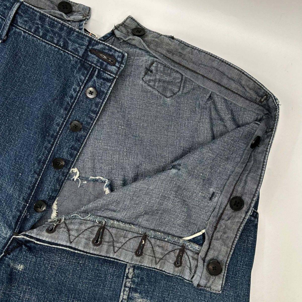 OLDJOE&CO. オールドジョー 25SS 2520J-PT15 インディゴ ダメージ/リペア加工 WADORI SAILOR TROUSER ボトムス