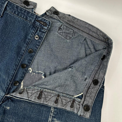 OLDJOE&CO. オールドジョー 25SS 2520J-PT15 インディゴ ダメージ/リペア加工 WADORI SAILOR TROUSER ボトムス
