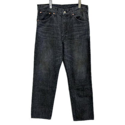 B-005-P02a フェードブラック denim pant/デニムパンツ ボトムス