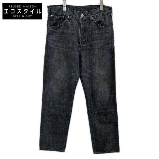 B-005-P02a フェードブラック denim pant/デニムパンツ ボトムス