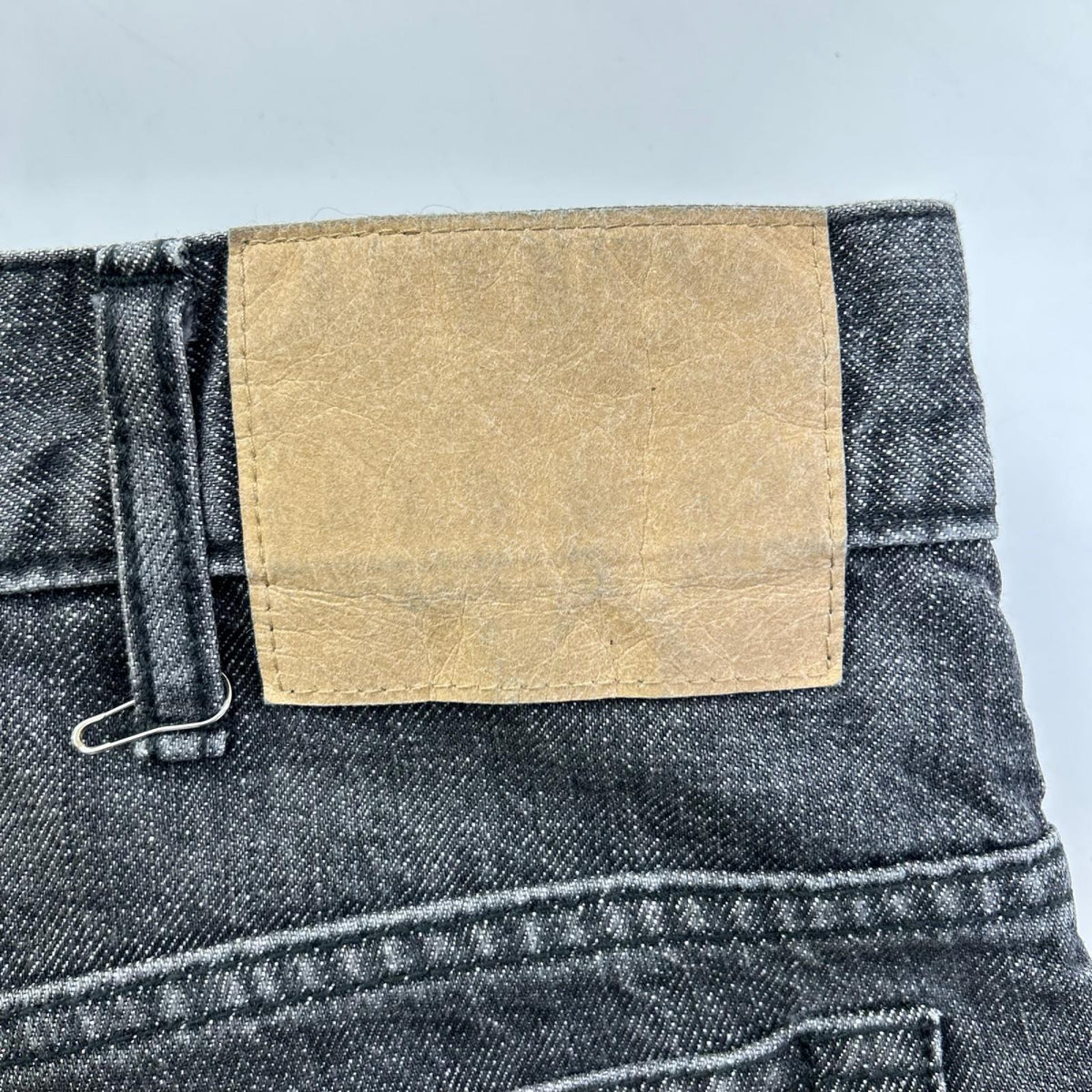 B-005-P02a フェードブラック denim pant/デニムパンツ ボトムス