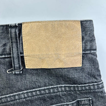 B-005-P02a フェードブラック denim pant/デニムパンツ ボトムス
