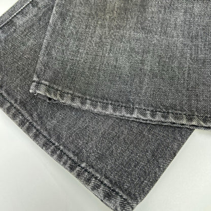 B-005-P02a フェードブラック denim pant/デニムパンツ ボトムス