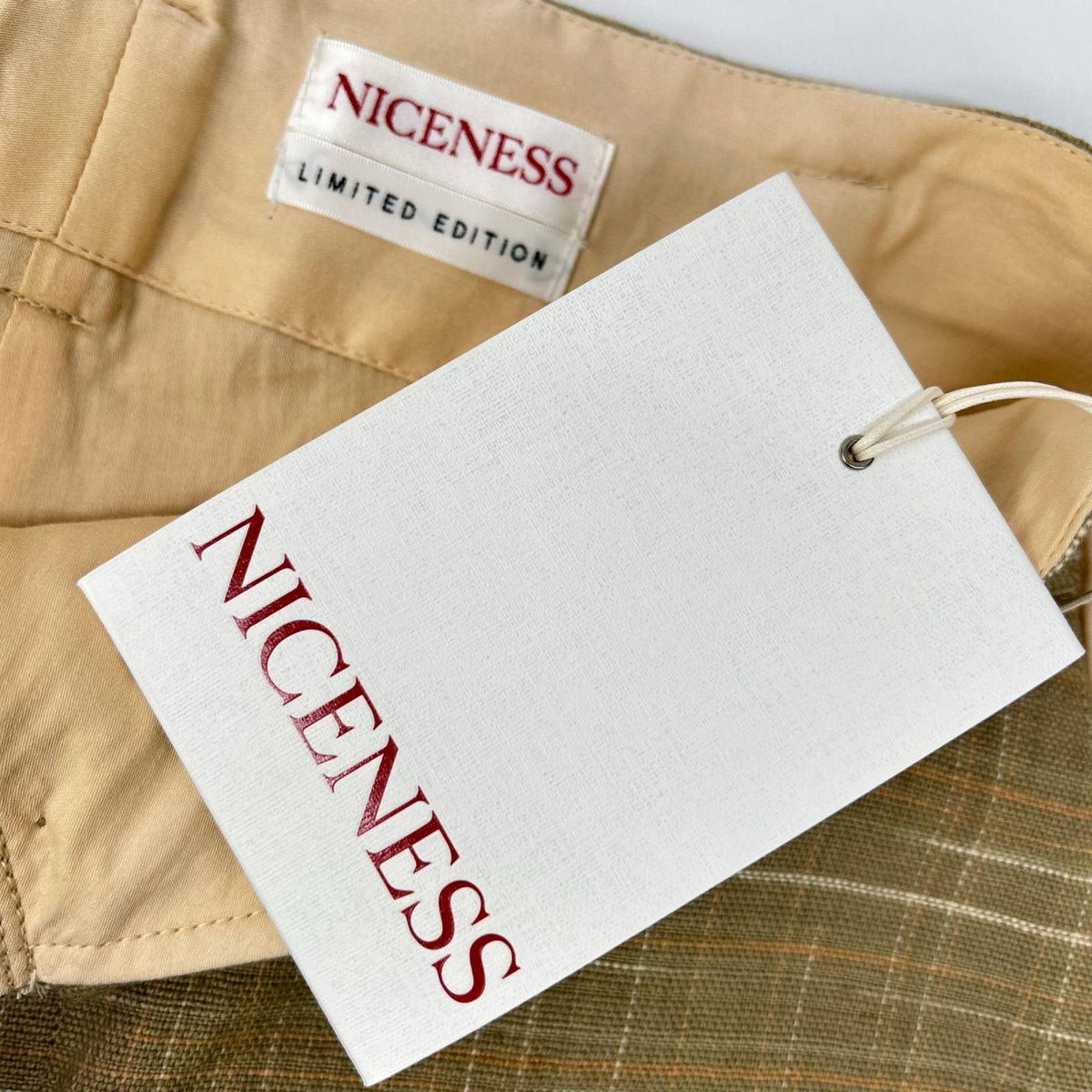 NICENESS ナイスネス NN-5302T13 サンドベージュ Golden Eternity BOSE ヴィンセントパンツ ボトムス