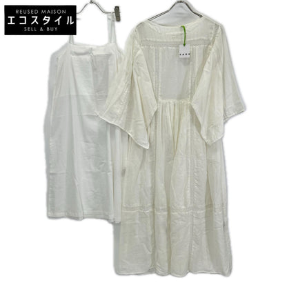 オフホワイト LILIA JAMDANI DRESS/レ―スワンピース ワンピース