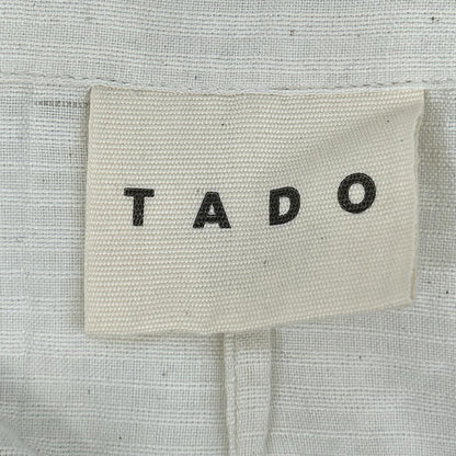 グレー×ホワイト イカット TADO KALI DRESS ワンピース
