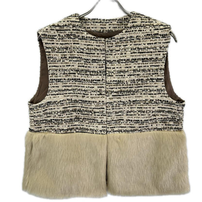 theory luxe セオリーリュクス 25AW ベージュ系 OAK SHEARLING LIANA VEST ベスト ベスト