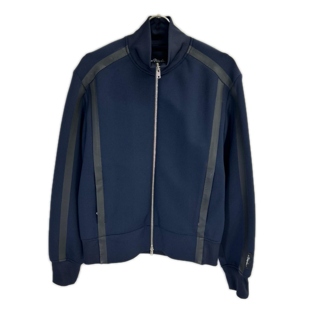 3.1 Phillip lim スリーワンフィリップリム ネイビー フルジップ テーピング トラックジャケット ジャケット