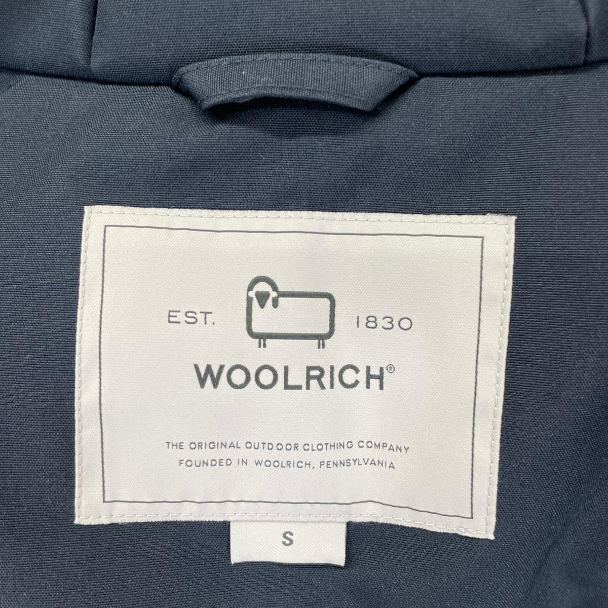 WOOLRICH ウールリッチ WOOU0876 ネイビー ポリエステル GTX MOUNTAIN PARKA/ゴアテックス マウンテンパーカ ジャケット