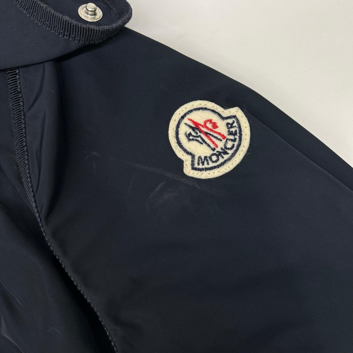 MONCLER モンクレール 13年製 ARGELIA/ネイビー アルジェリア フード付き ナイロンコート コート