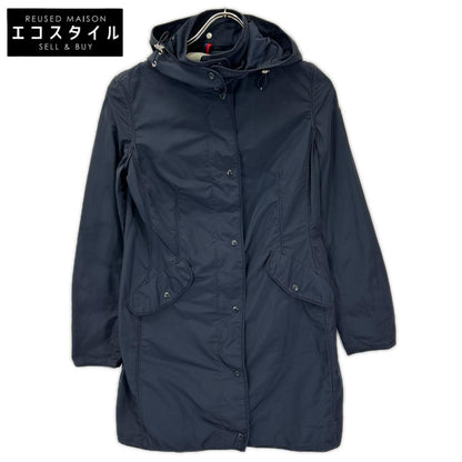 MONCLER モンクレール 13年製 ARGELIA/ネイビー アルジェリア フード付き ナイロンコート コート