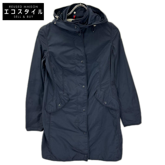 MONCLER モンクレール 13年製 ARGELIA/ネイビー アルジェリア フード付き ナイロンコート コート