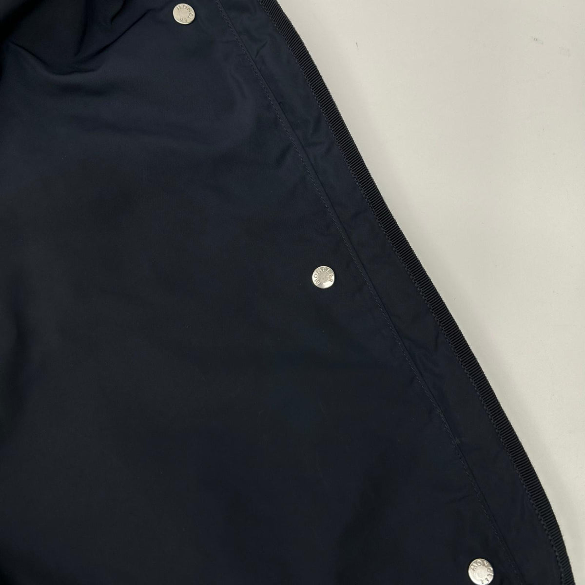 MONCLER モンクレール 13年製 ARGELIA/ネイビー アルジェリア フード付き ナイロンコート コート
