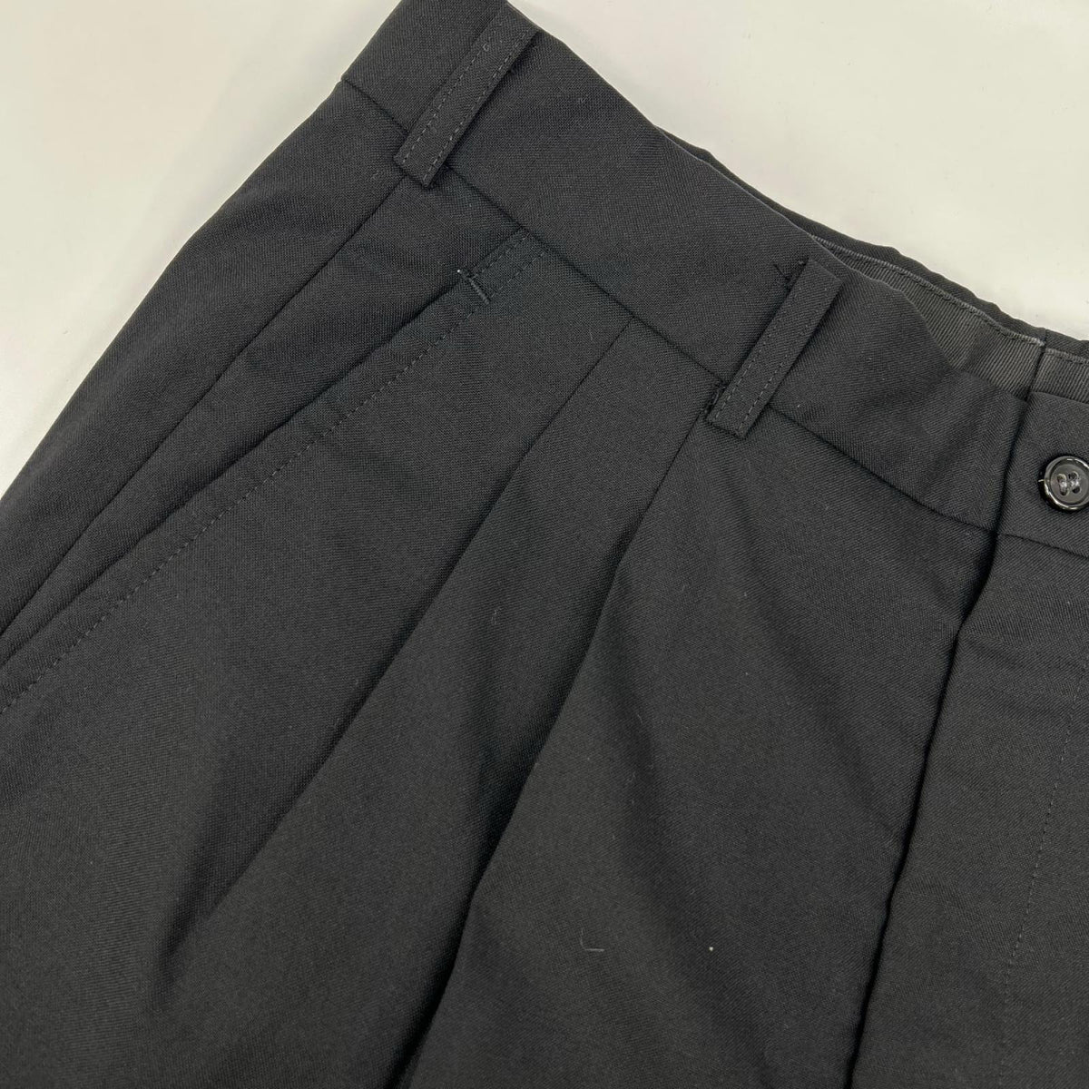 COMMEdesGARCONS HOMME コムデギャルソンオム 88年製 HS-11025S ブラック ピークドラペル スーツ セットアップ スーツ セットアップ