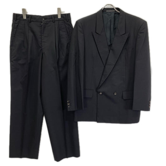 COMMEdesGARCONS HOMME コムデギャルソンオム 88年製 HS-11025S ブラック ピークドラペル スーツ セットアップ スーツ セットアップ