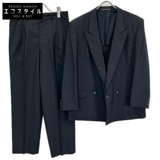 COMMEdesGARCONS HOMME コムデギャルソンオム 88年製 HS-11025S ブラック ピークドラペル スーツ セットアップ スーツ セットアップ