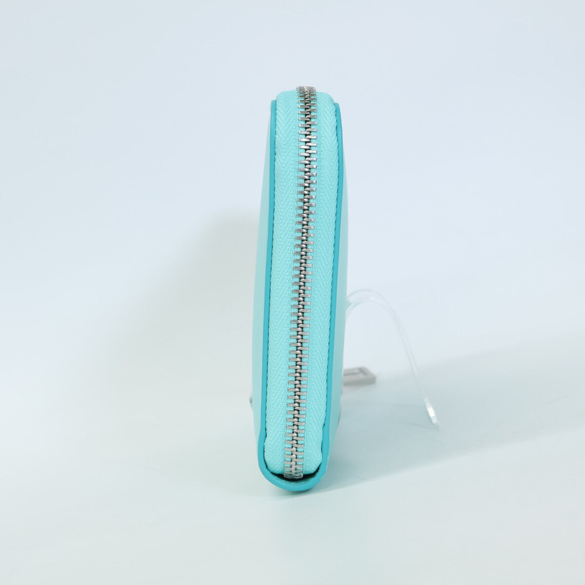 TIFFANY&Co. ティファニー 【新品同様】スムースレザー ラウンドファスナー ロングウォレット 長財布（小銭入れあり）