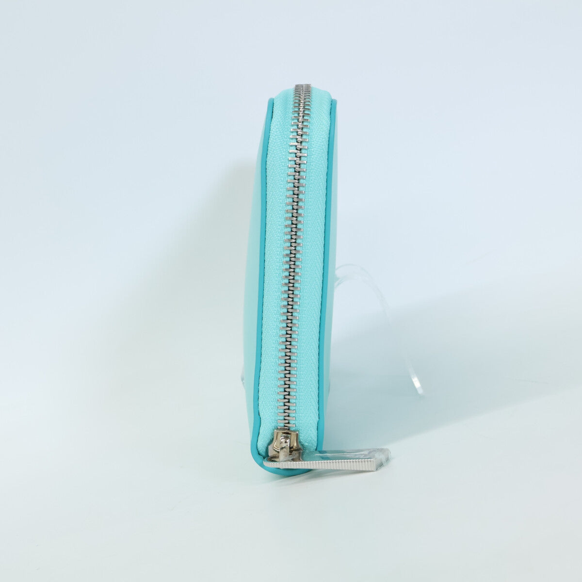 TIFFANY&Co. ティファニー 【新品同様】スムースレザー ラウンドファスナー ロングウォレット 長財布（小銭入れあり）