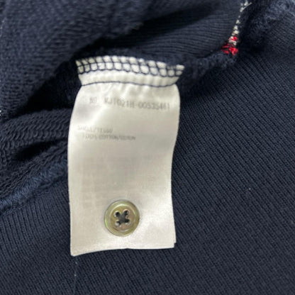 THOM BROWNE トムブラウン MJT021H-00535461 ネイビー コットン クラシック ループバック 4-BAR スウェットシャツ トップス