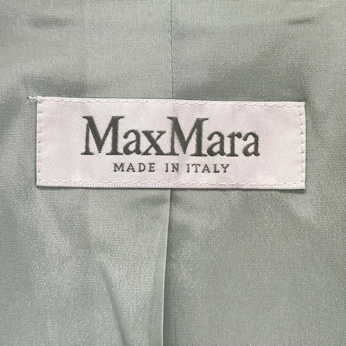 Max Mara マックスマーラ 104603790 ペールブルー カシミヤ100 センターベント シングルテーラードジャケット ジャケット