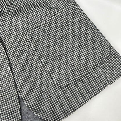 MAXMARA STUDIO マックスマーラスタジオ CUCITO AMANO/クチートアマーノ 604602196 グレー ヴァージンウール ハウンドトゥース テーラードジャケット ジャケット