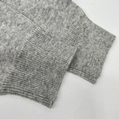 BRUNELLO CUCINELLI ブルネロクチネリ 01886120540 グレー カシミヤ100 クルーネック ニットプルオーバー トップス