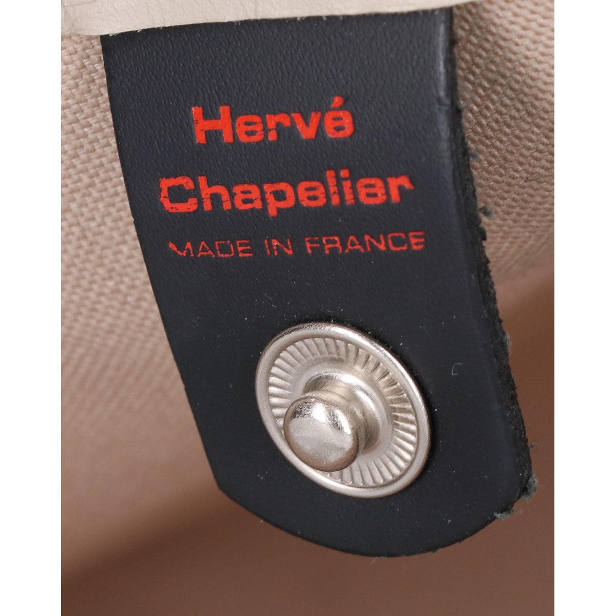 Herve Chapelier エルベシャプリエ 美品 26AW 604G リュクスライン コーテッドキャンバス スクエア トートM トートバッグ