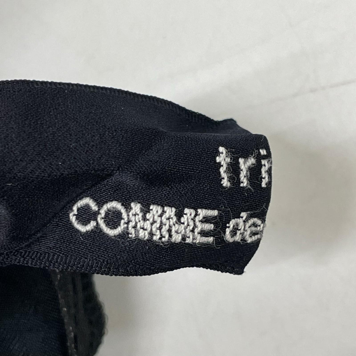 tricotCOMMEdesGARCONS トリココムデギャルソン 09SS TD-O025 ブラック サテン ティアード ロングスリーブ ワンピース ワンピース