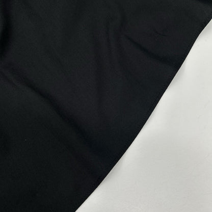 sacai サカイ 24SS SCW-121 ブラック ニット ドッキング ショートスリーブ ワンピース ワンピース