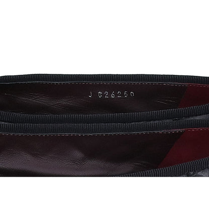 CHANEL シャネル G26250 ココマーク マトラッセ エイジド カーフスキン バレリーナ フラット シューズ シューズ