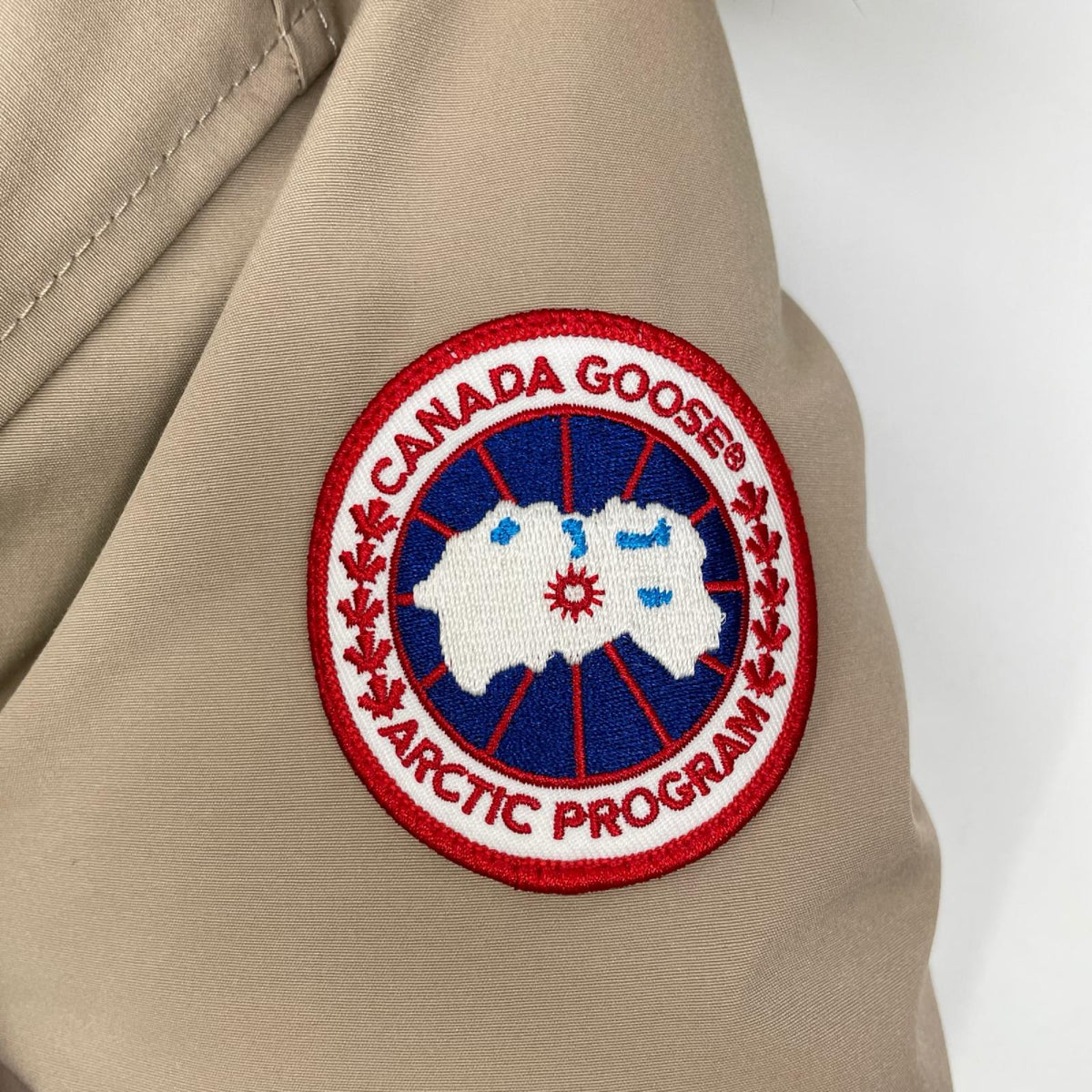 CANADA GOOSE カナダグース 国内正規 3438JM ベージュ JASPER PARKA/ジャスパーパーカ コヨーテファーフーデッドダウンジャケット ジャケット